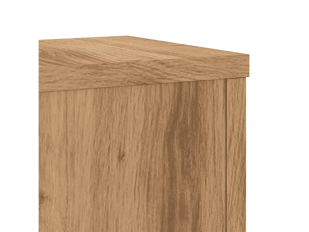 Plantenstandaards 2 stuks Eiken Craft Engineered Wood