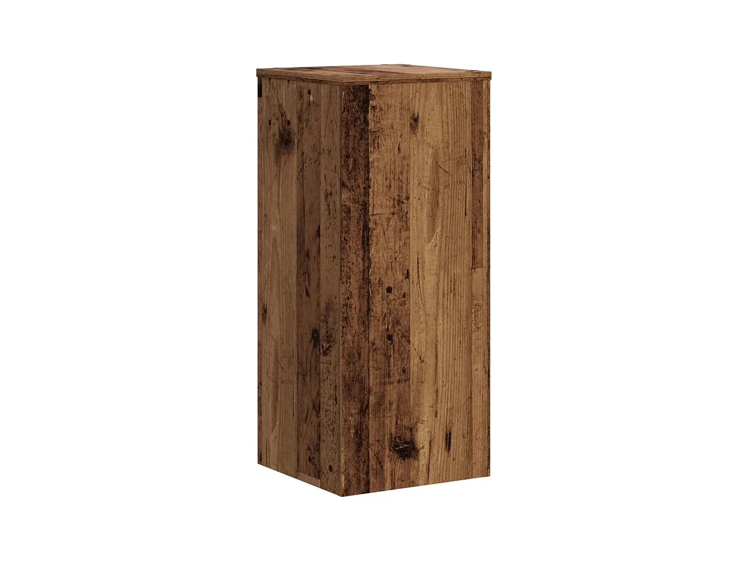 Plantenstandaards 2 stuks oud hout bewerkt hout