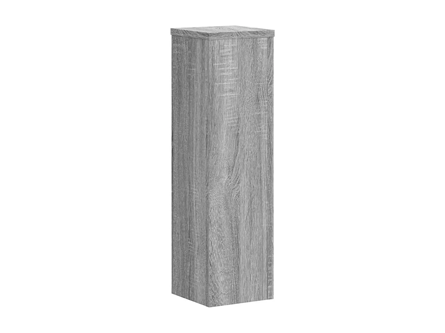 Supports pour plantes 2 pcs sonoma gris bois d'ingénierie