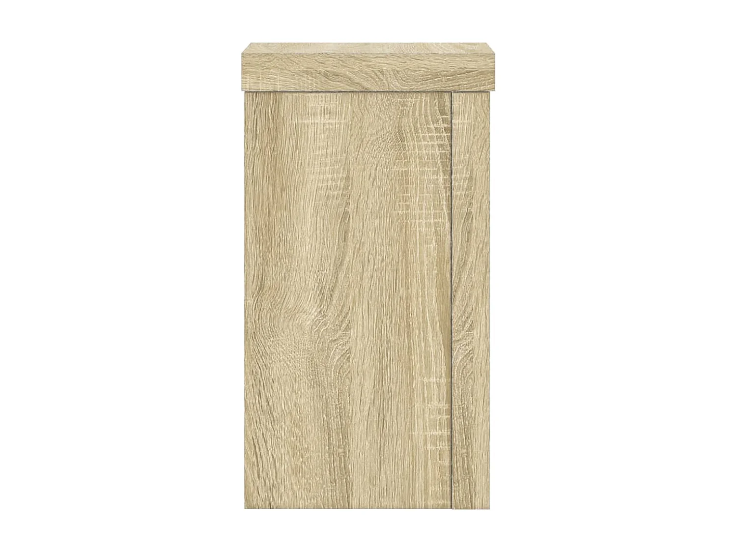 Supports pour plantes 2 pcs chêne sonoma bois d'ingénierie