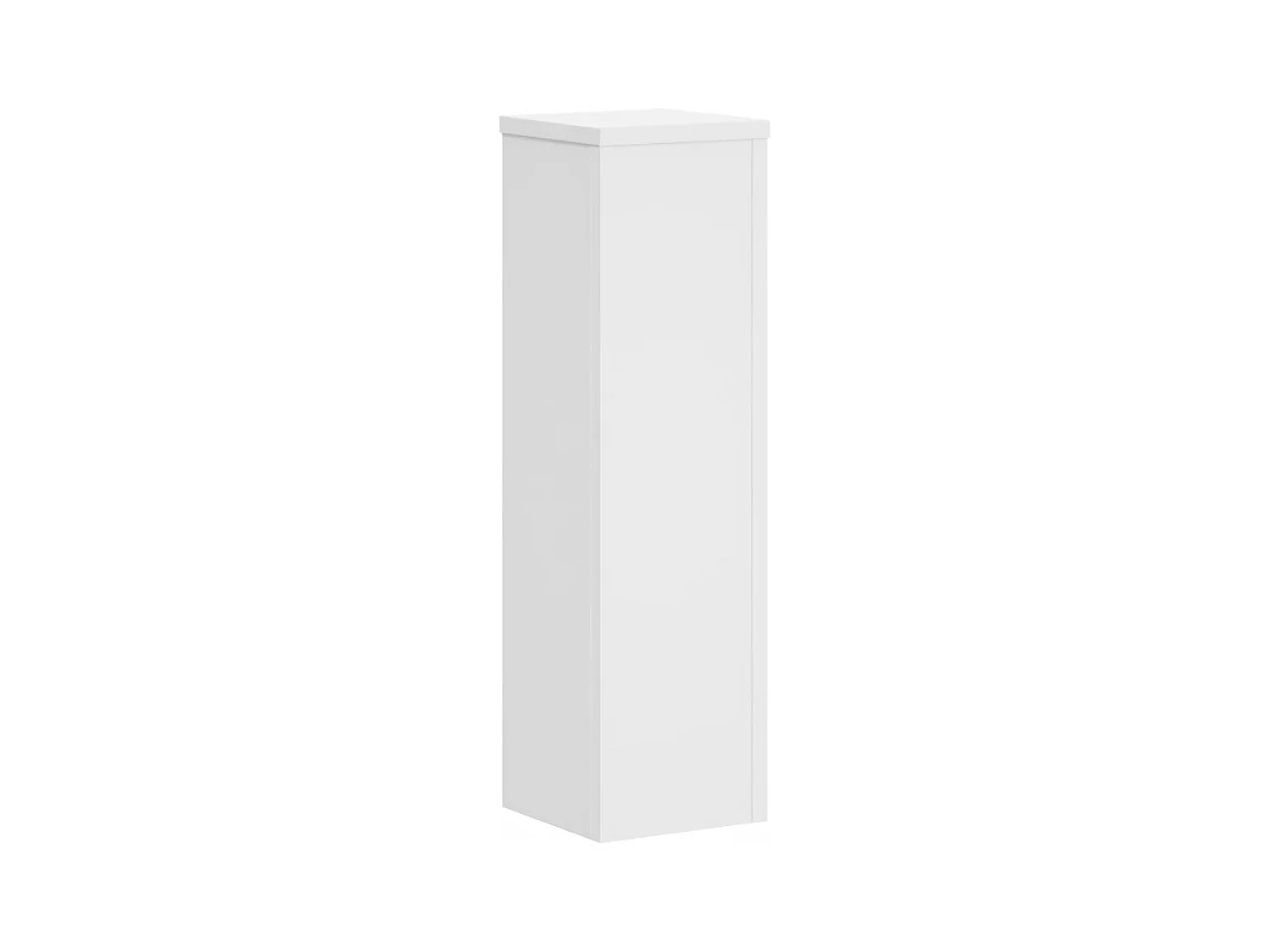 Soportes para plantas 2 piezas blanco 17x17x60 cm madera de ingeniería