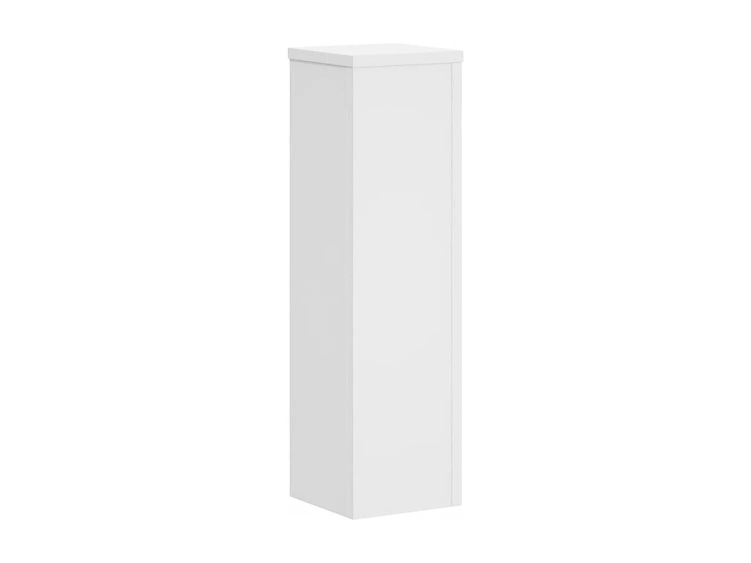 Supports pour plantes 2 pcs blanc 17x17x60 cm bois d'ingénierie