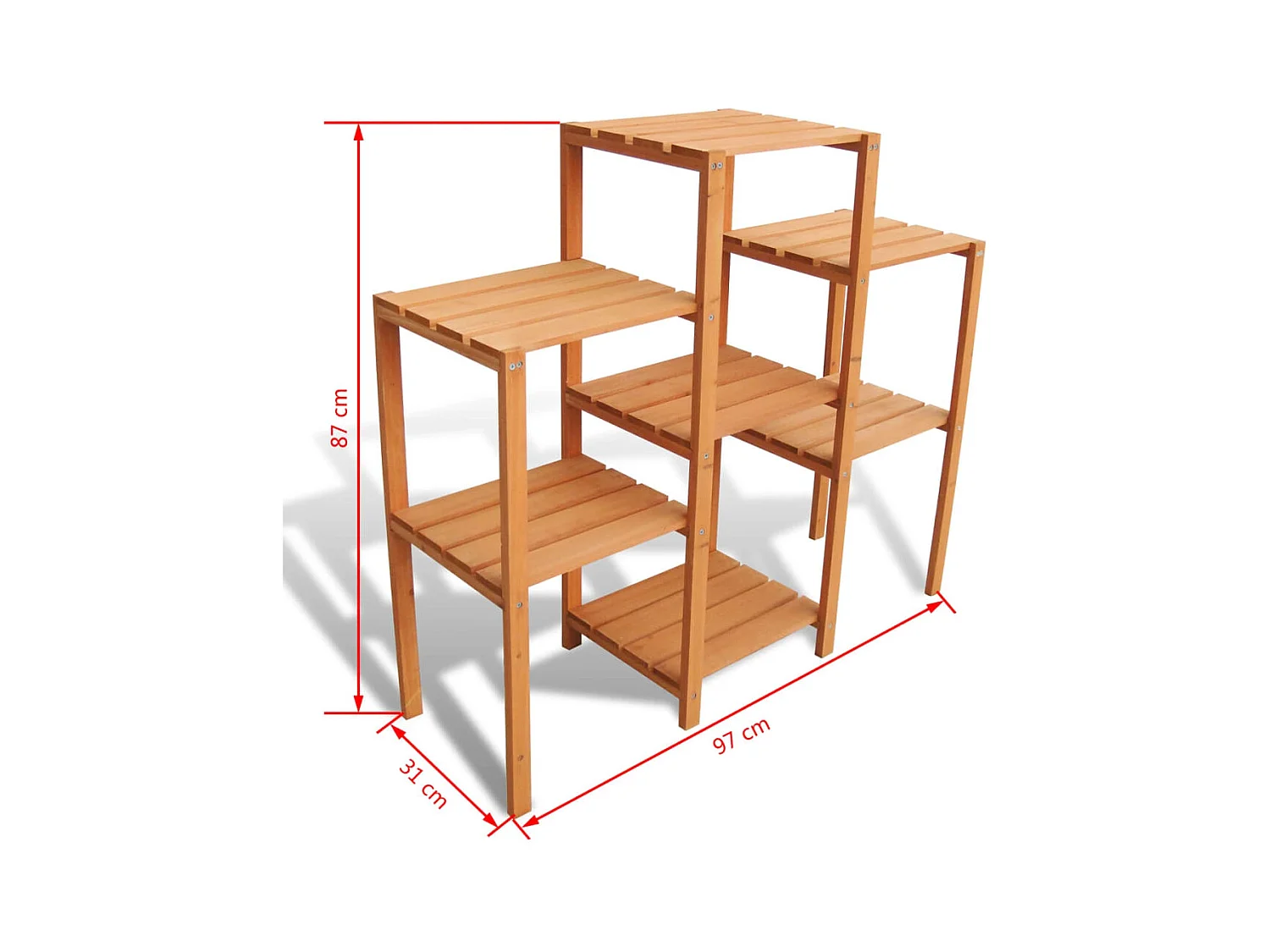 Support de jardinière 97 x 31 x 87 cm