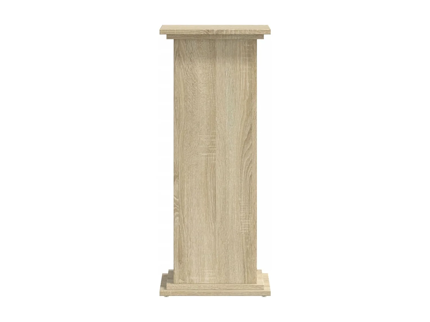 Support pour plantes chêne sonoma 33x33x80 cm bois d'ingénierie