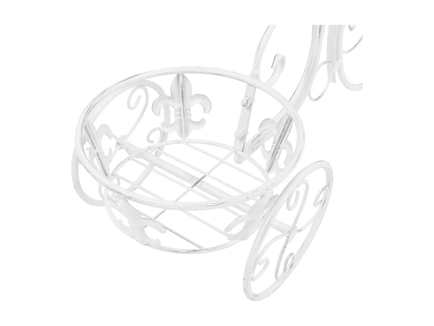 Support de plantes sous forme de vélo Style vintage Métal