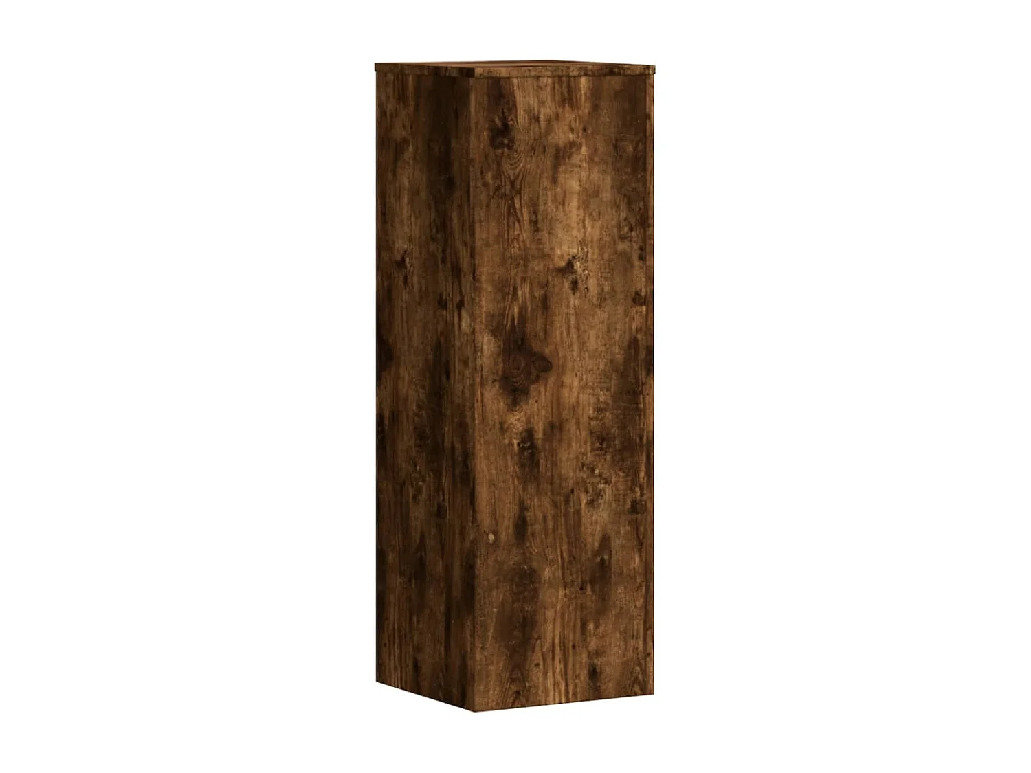 Supporti per piante 2 pezzi in legno ingegnerizzato di rovere affumicato