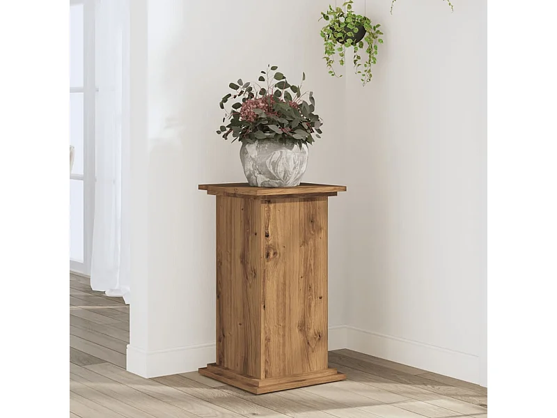 Support pour plantes 33x33x60 cm bois d'ingénierie