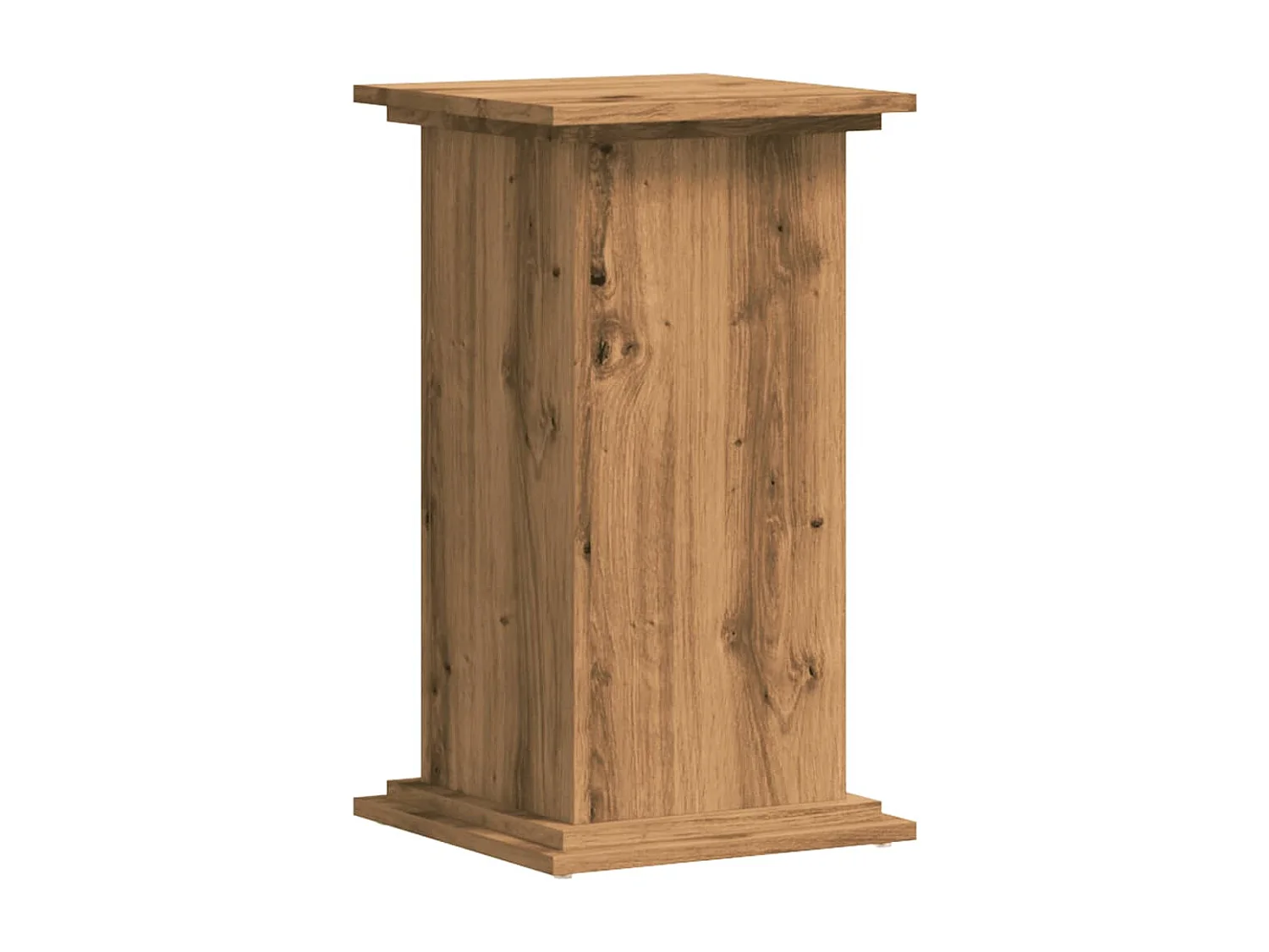 Support pour plantes 33x33x60 cm bois d'ingénierie