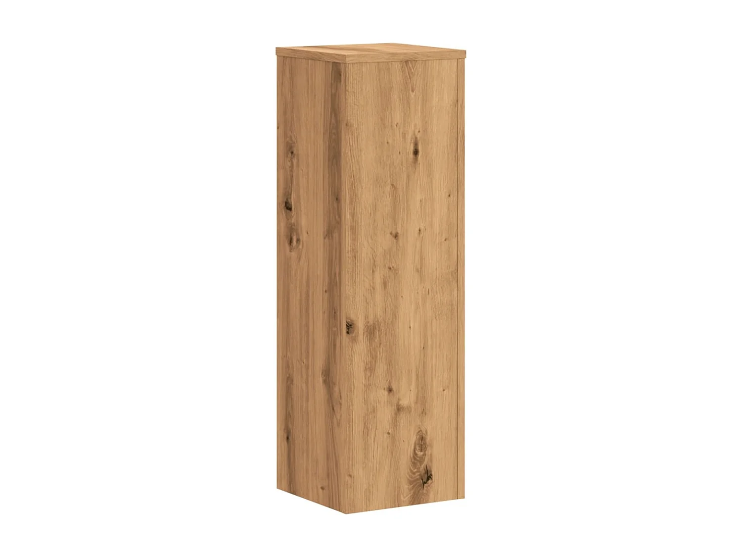 Soportes para plantas 2 piezas de madera de ingeniería de roble artesanal