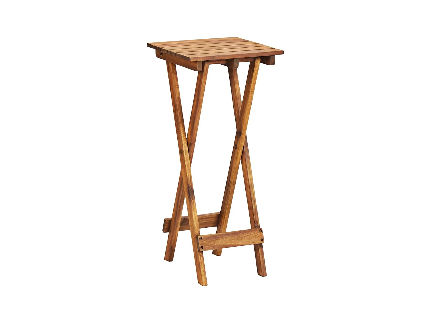 Support pour plantes 30x30x67 cm Bois d'acacia solide
