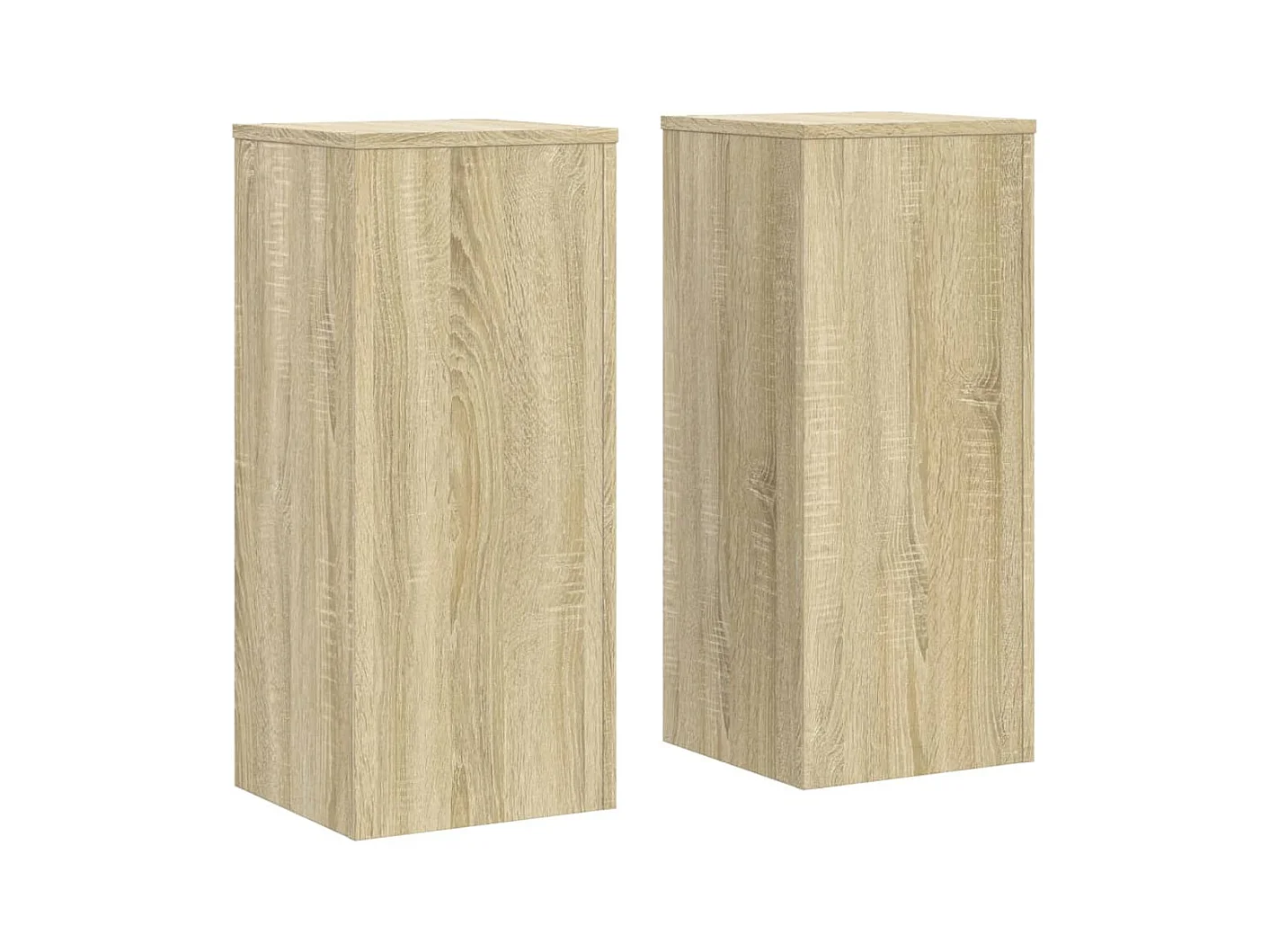 Plantenstandaards 2 stuks Sonoma eiken bewerkt hout