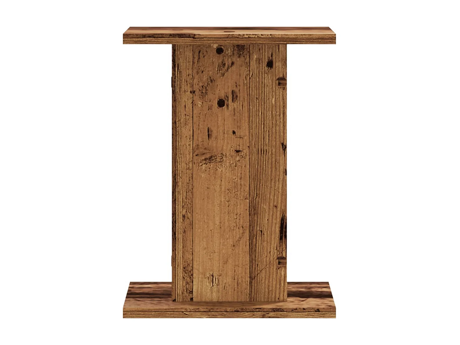 Supports pour plantes 2 pcs vieux bois bois d'ingénierie