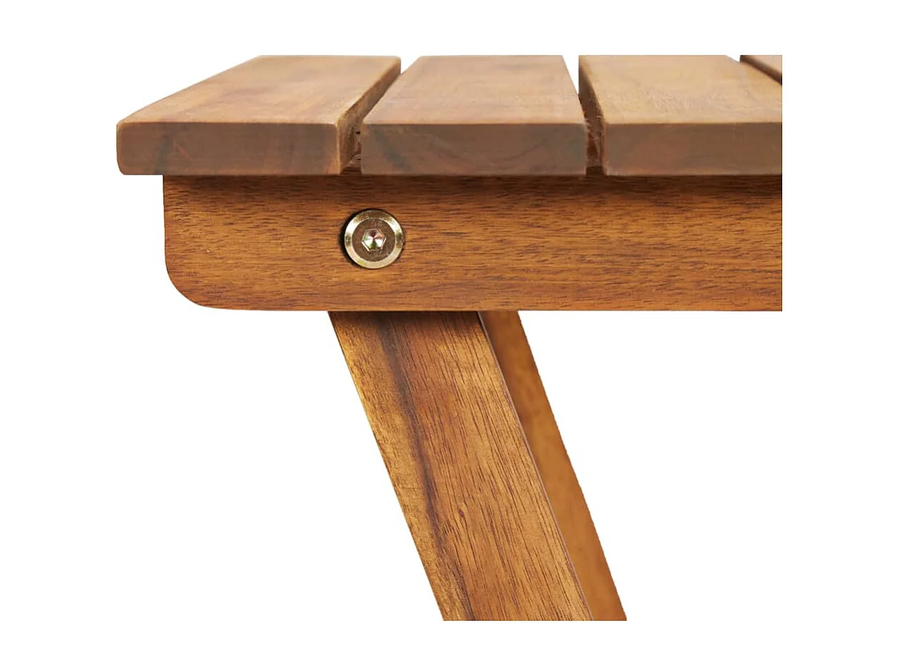 Plantenstandaard 30x30x38 cm Massief acaciahout