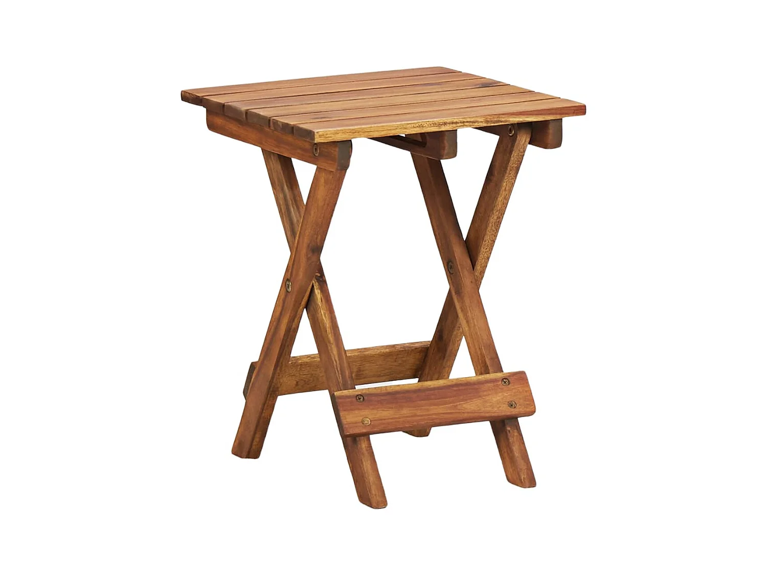 Support pour plantes 30x30x38 cm Bois d'acacia solide