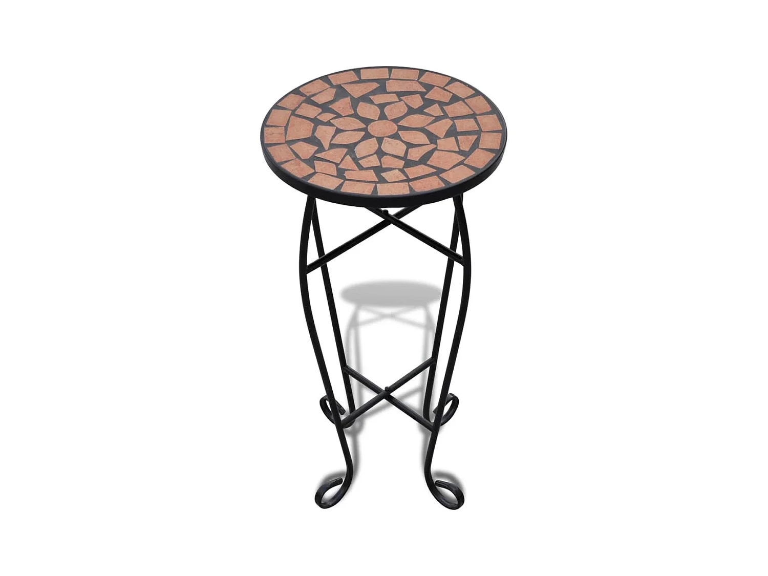 Table d'appoint Mosaïque Terre cuite