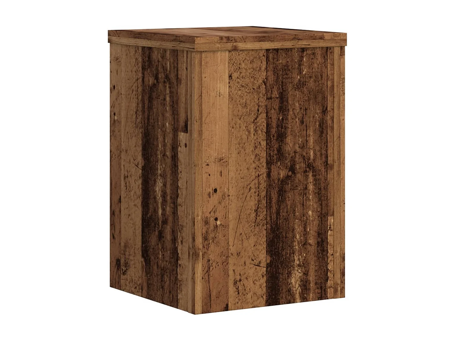 Plantenstandaards 2 stuks oud hout bewerkt hout