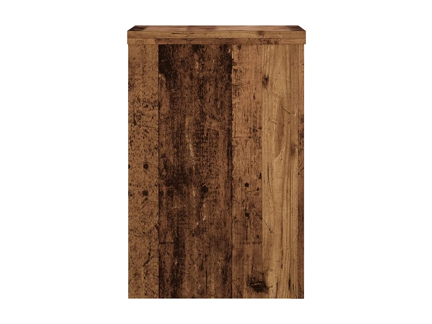 Supports pour plantes 2 pcs vieux bois bois d'ingénierie