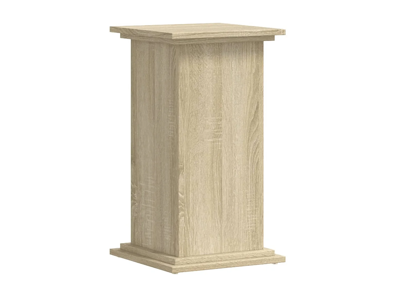 Support pour plantes chêne sonoma 33x33x60 cm bois d'ingénierie