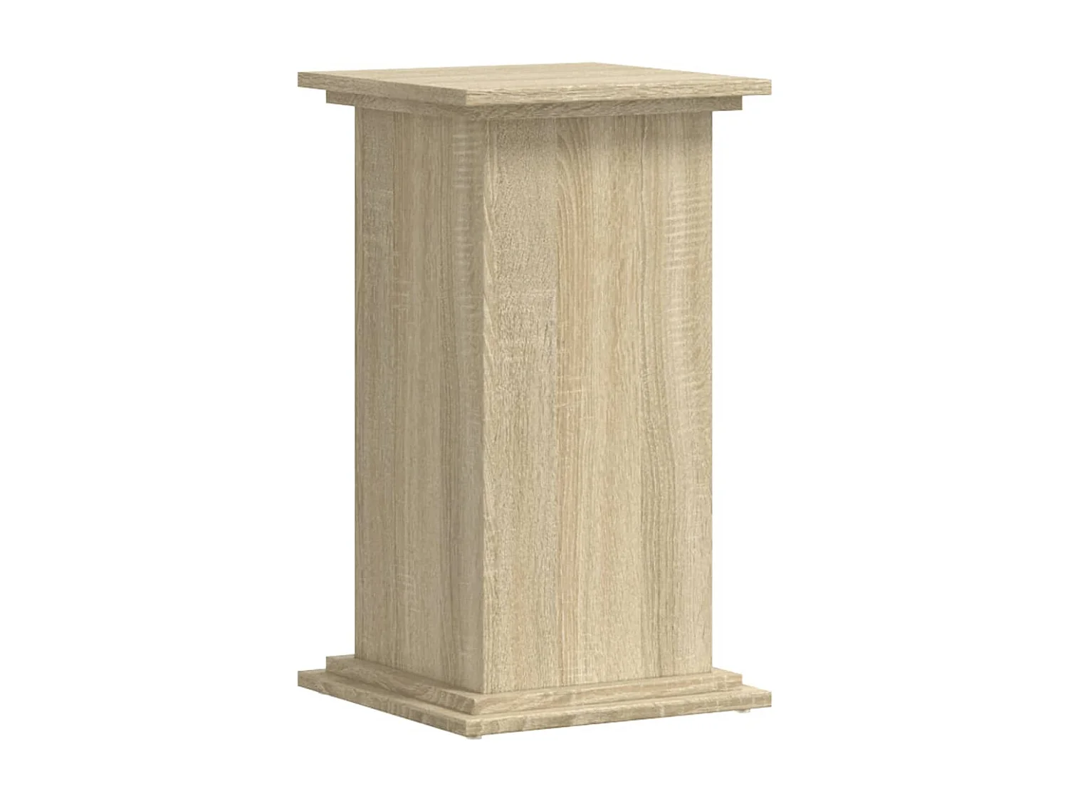 Support pour plantes chêne sonoma 33x33x60 cm bois d'ingénierie