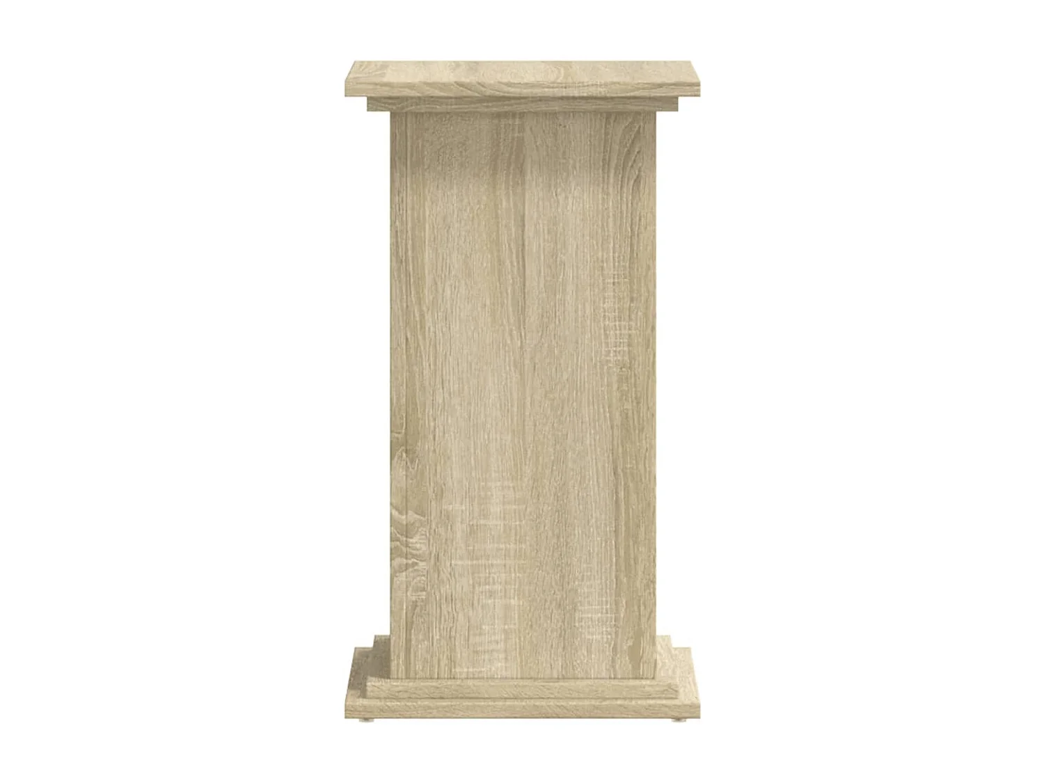 Support pour plantes chêne sonoma 33x33x60 cm bois d'ingénierie