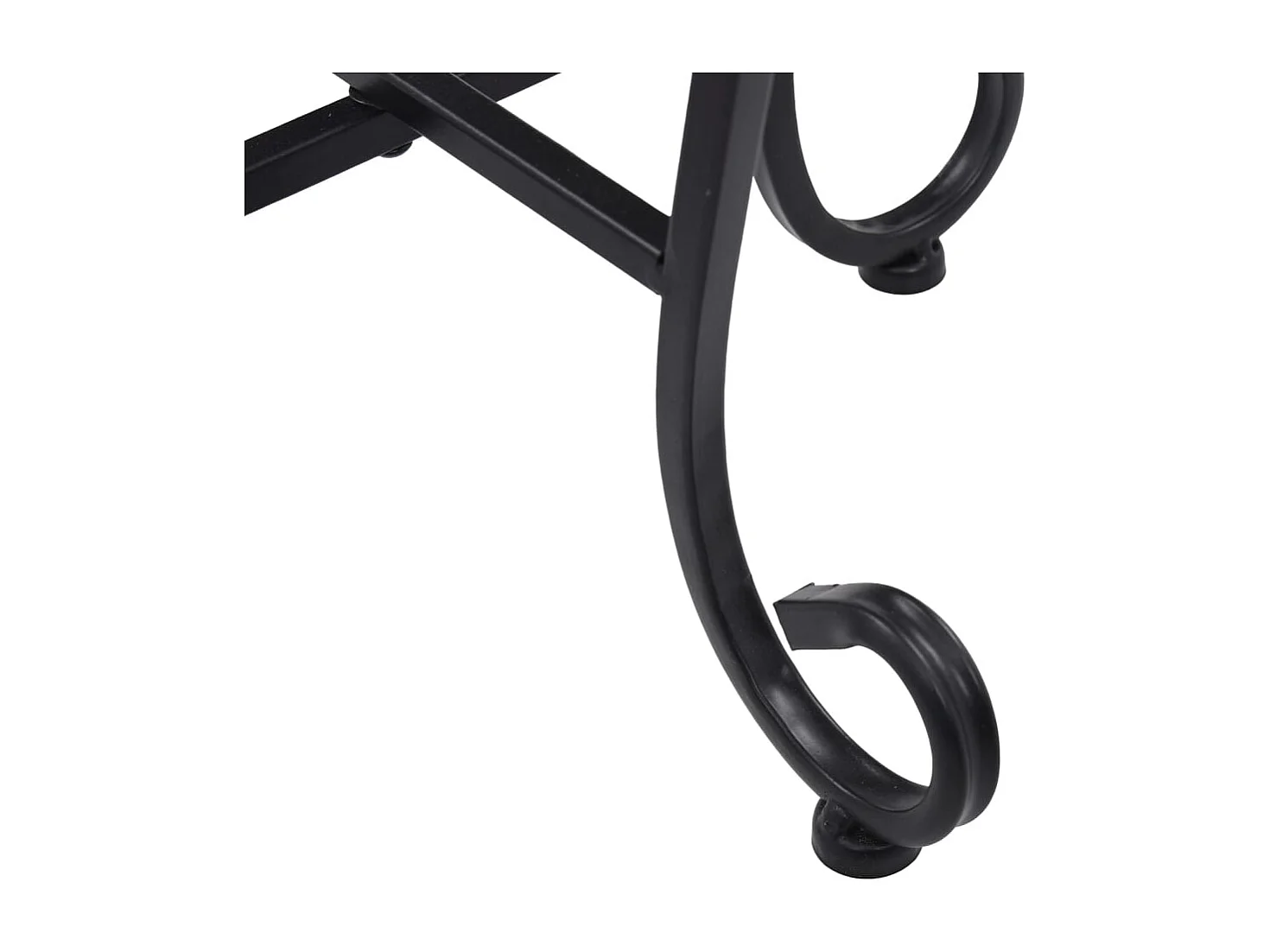 Tables mosaïque 3 pcs Terre cuite et blanc Céramique