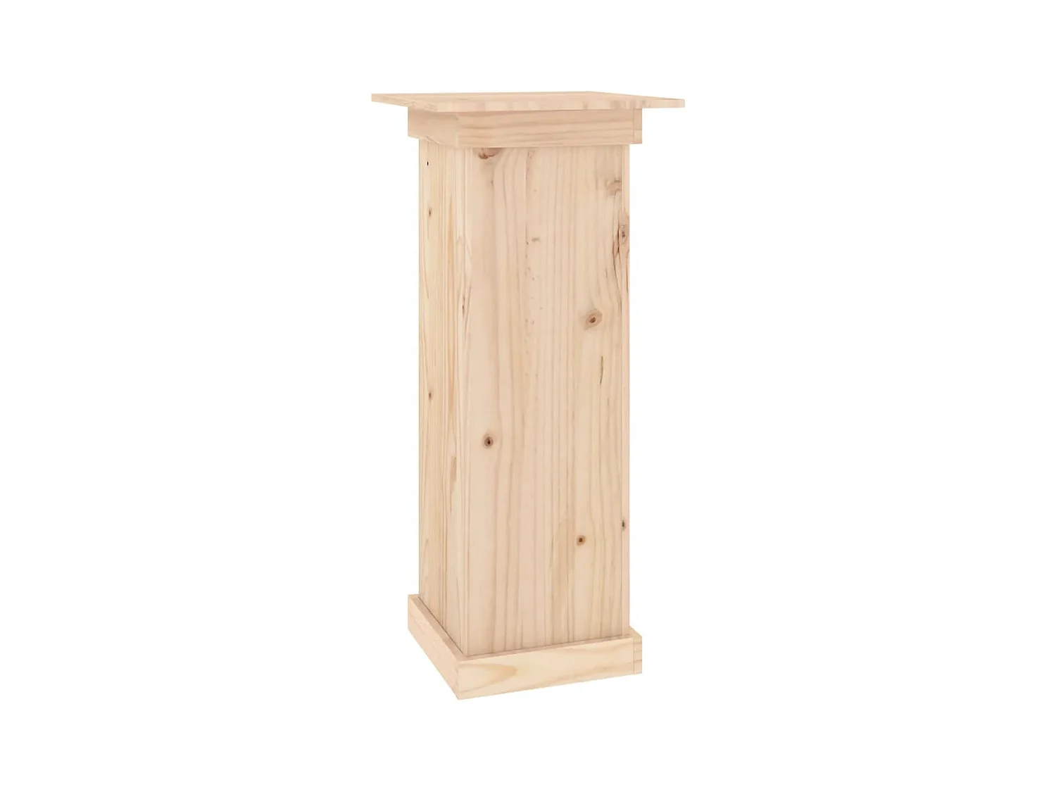 Bloemenstandaard 40x40x90 cm Massief grenenhout