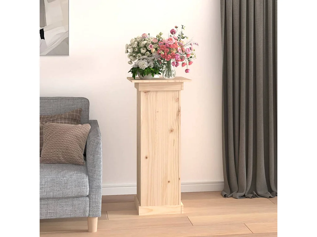 Support à fleurs 40x40x90 cm Bois de pin solide