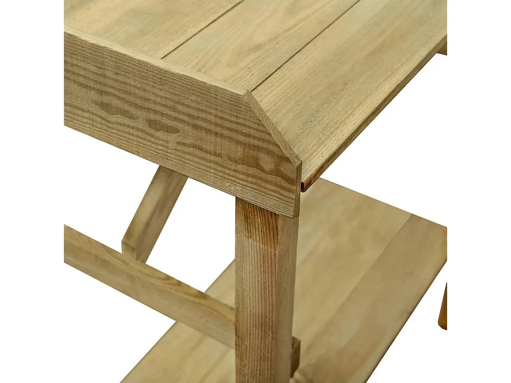 Table de jardinière Bois de pin imprégné 75x40x90 cm