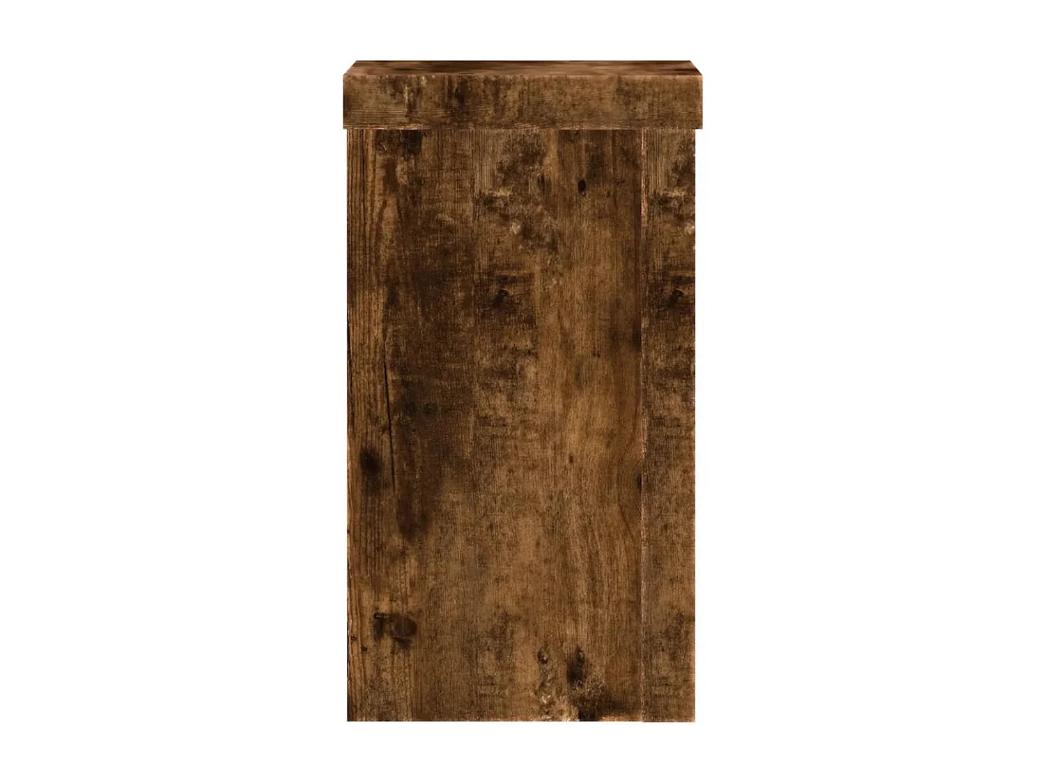 Plantenstandaards 2 stuks gerookt eikenhout