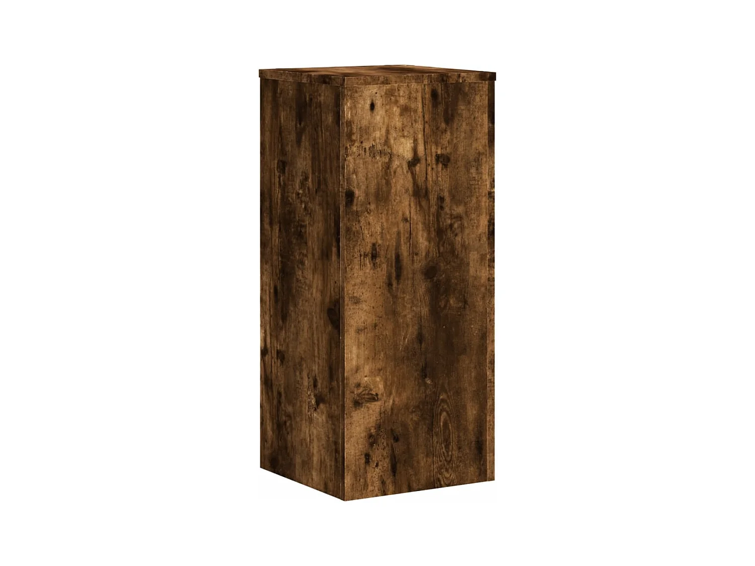 Plantenstandaards 2 stuks gerookt eikenhout