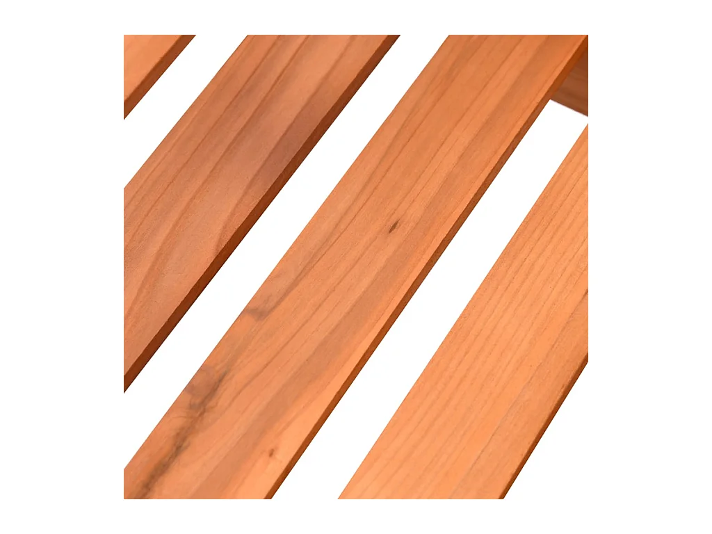 Puesto de flores 110x25x111 cm madera maciza de abeto