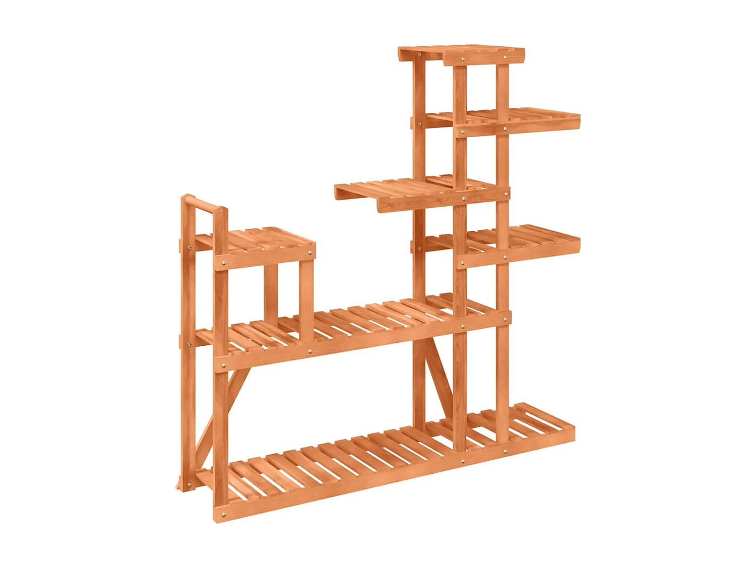 Support à fleurs 110x25x111 cm bois massif de sapin