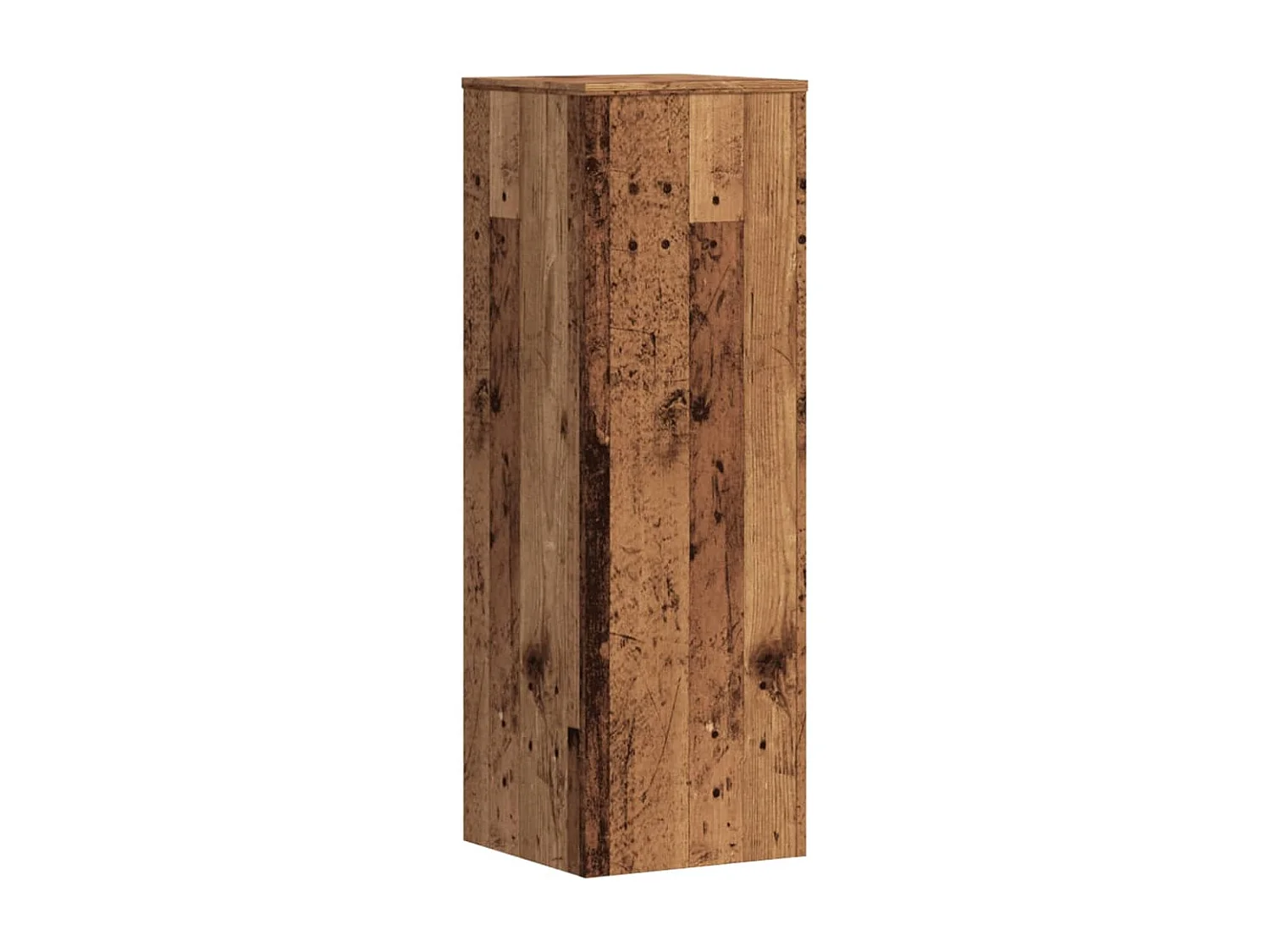 Supporto per piante in legno vecchio 33x33x100 cm in legno ingegnerizzato