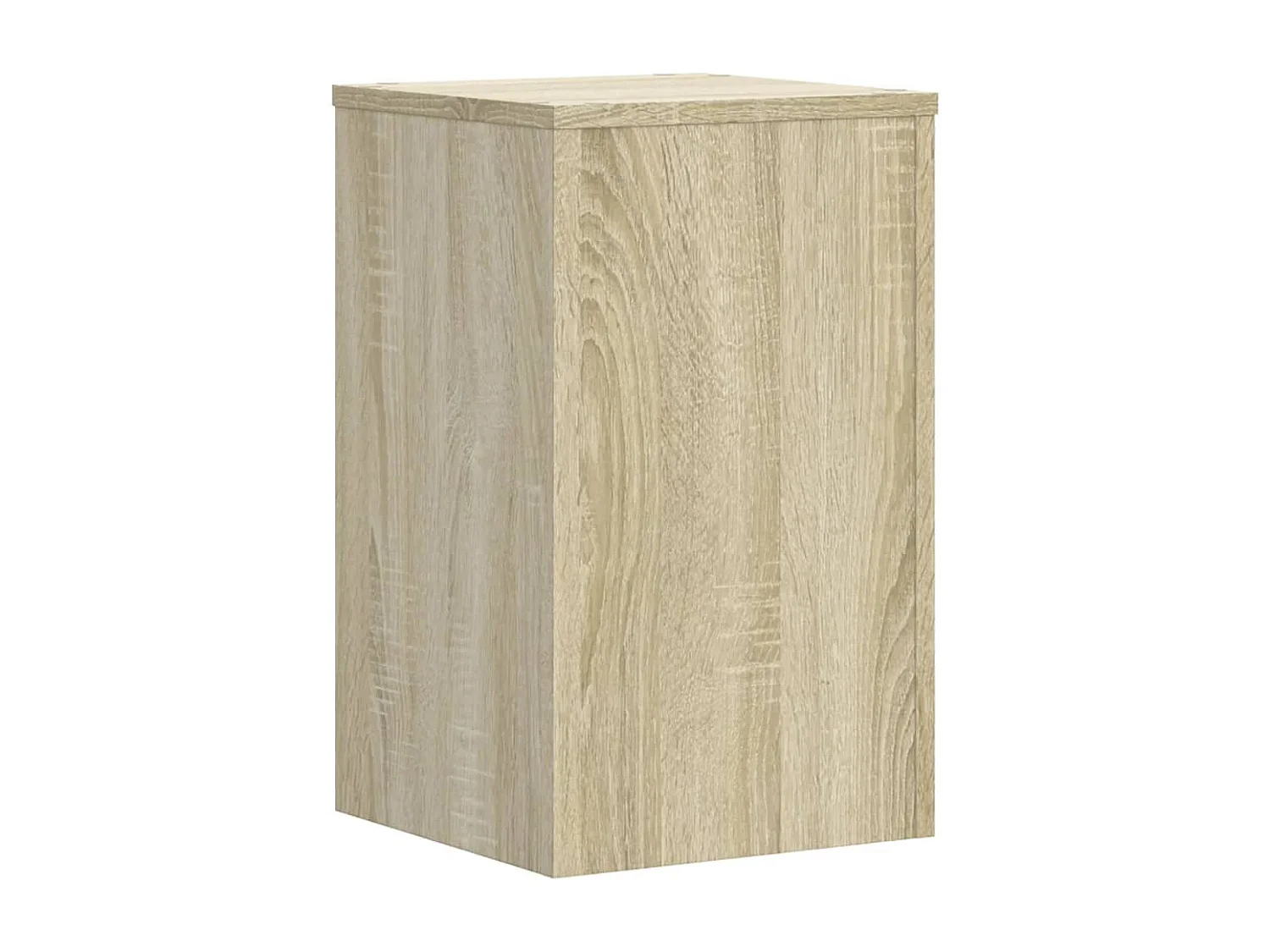 Supports pour plantes 2 pcs chêne sonoma bois d'ingénierie