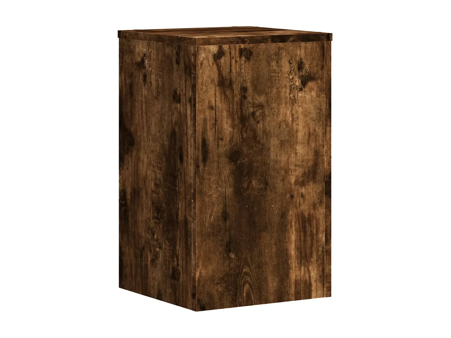 Plantenstandaards 2 stuks gerookt eikenhout