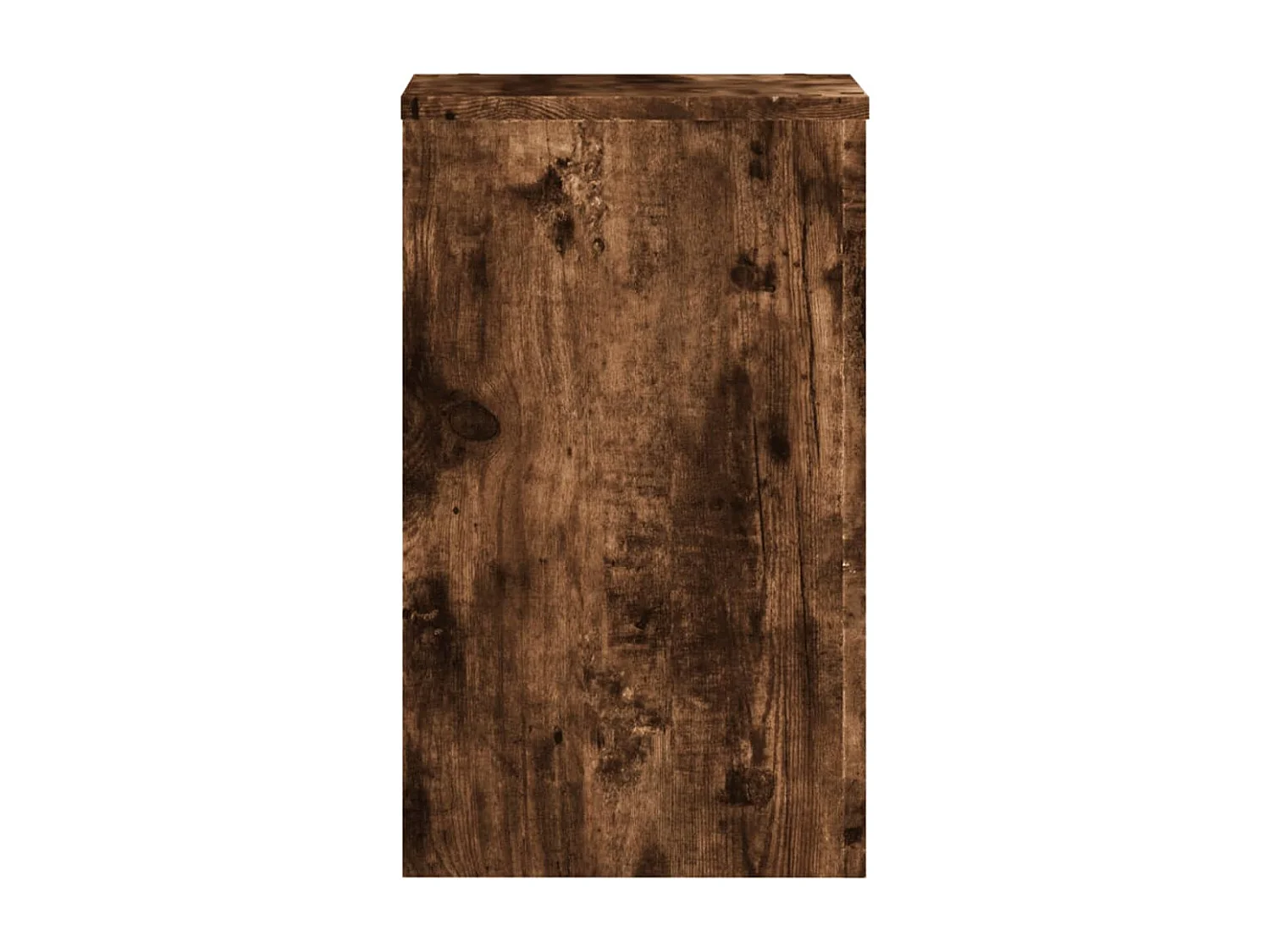 Supports pour plantes 2 pcs chêne fumé bois d'ingénierie