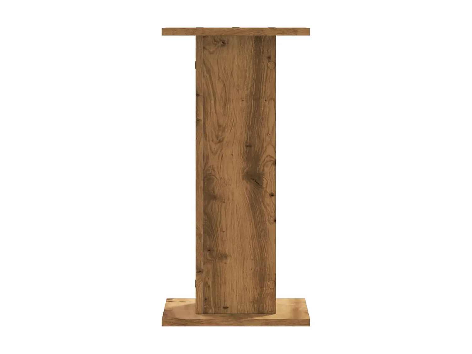 Supports pour plantes 2 pcs chêne artisanal bois d'ingénierie