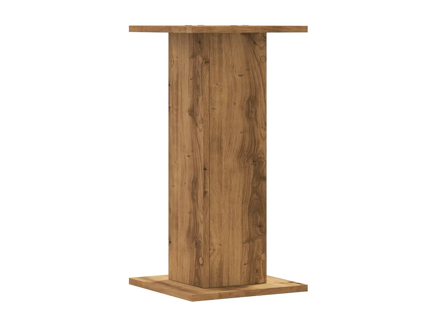 Supports pour plantes 2 pcs chêne artisanal bois d'ingénierie