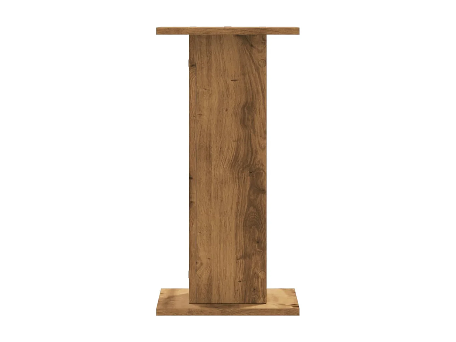 Supports pour plantes 2 pcs chêne artisanal bois d'ingénierie