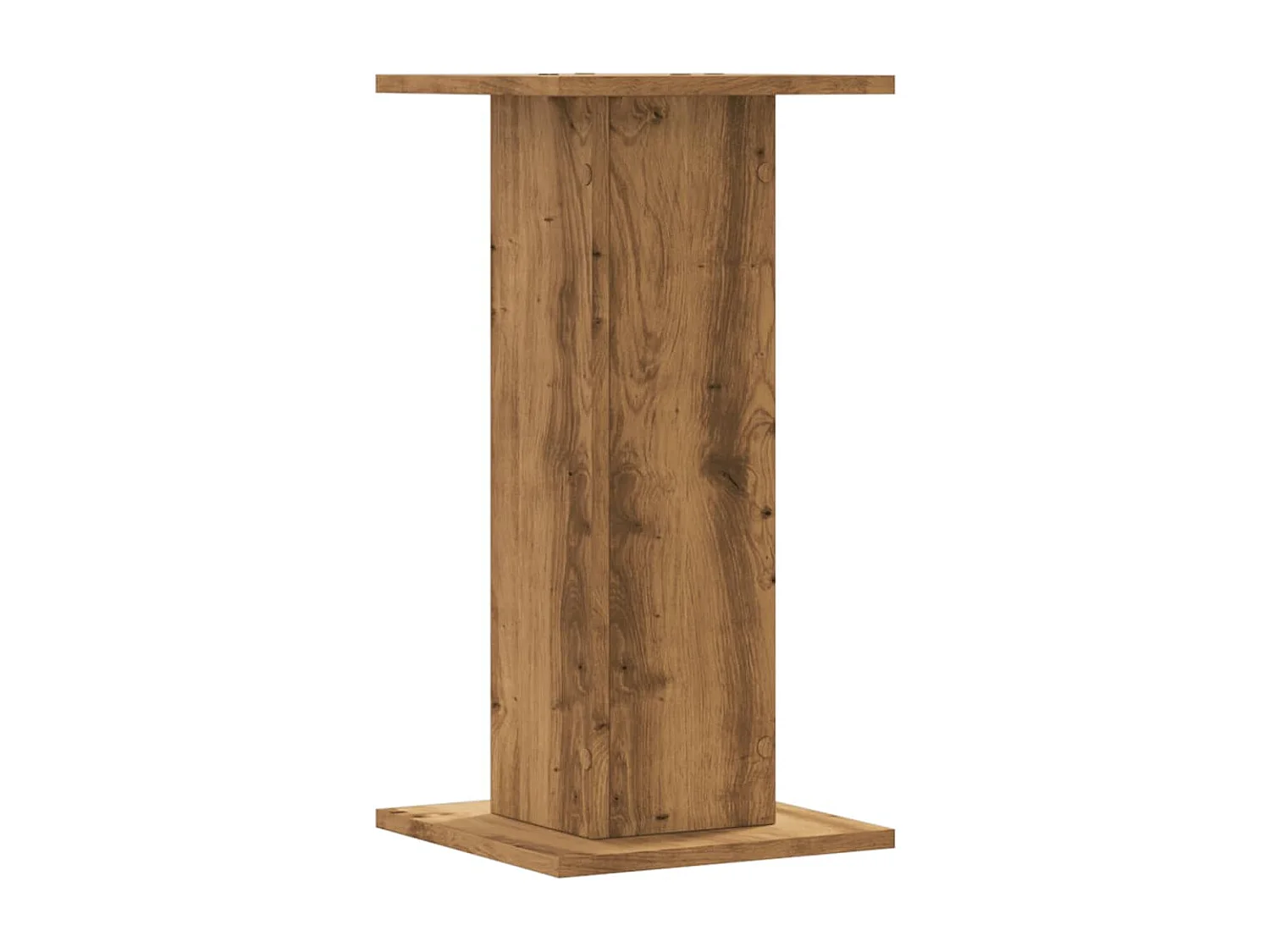 Supports pour plantes 2 pcs chêne artisanal bois d'ingénierie