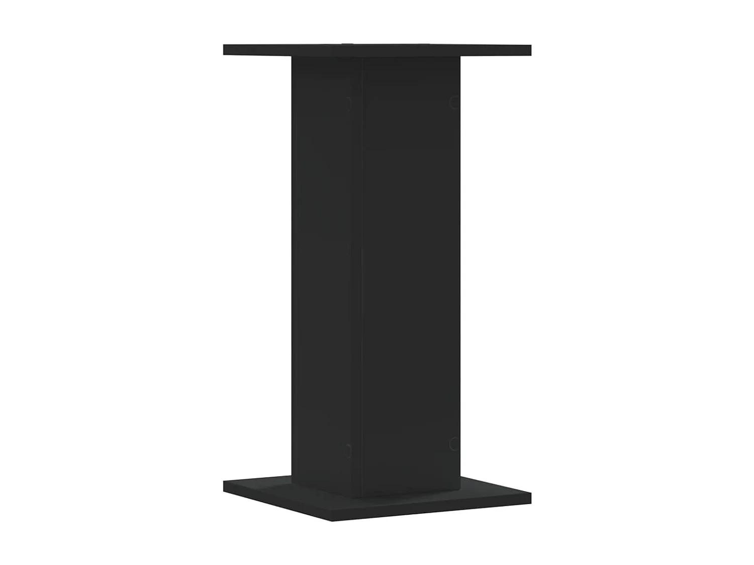 Supports pour plantes 2 pcs noir 30x30x60 cm bois d'ingénierie