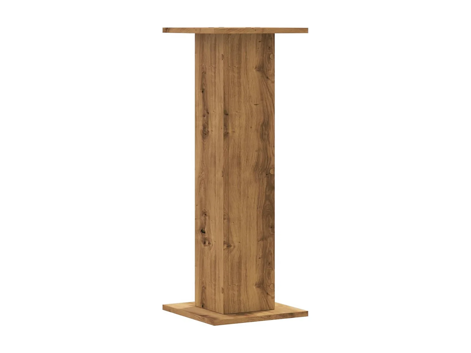 Supports pour plantes 2 pcs chêne artisanal bois d'ingénierie