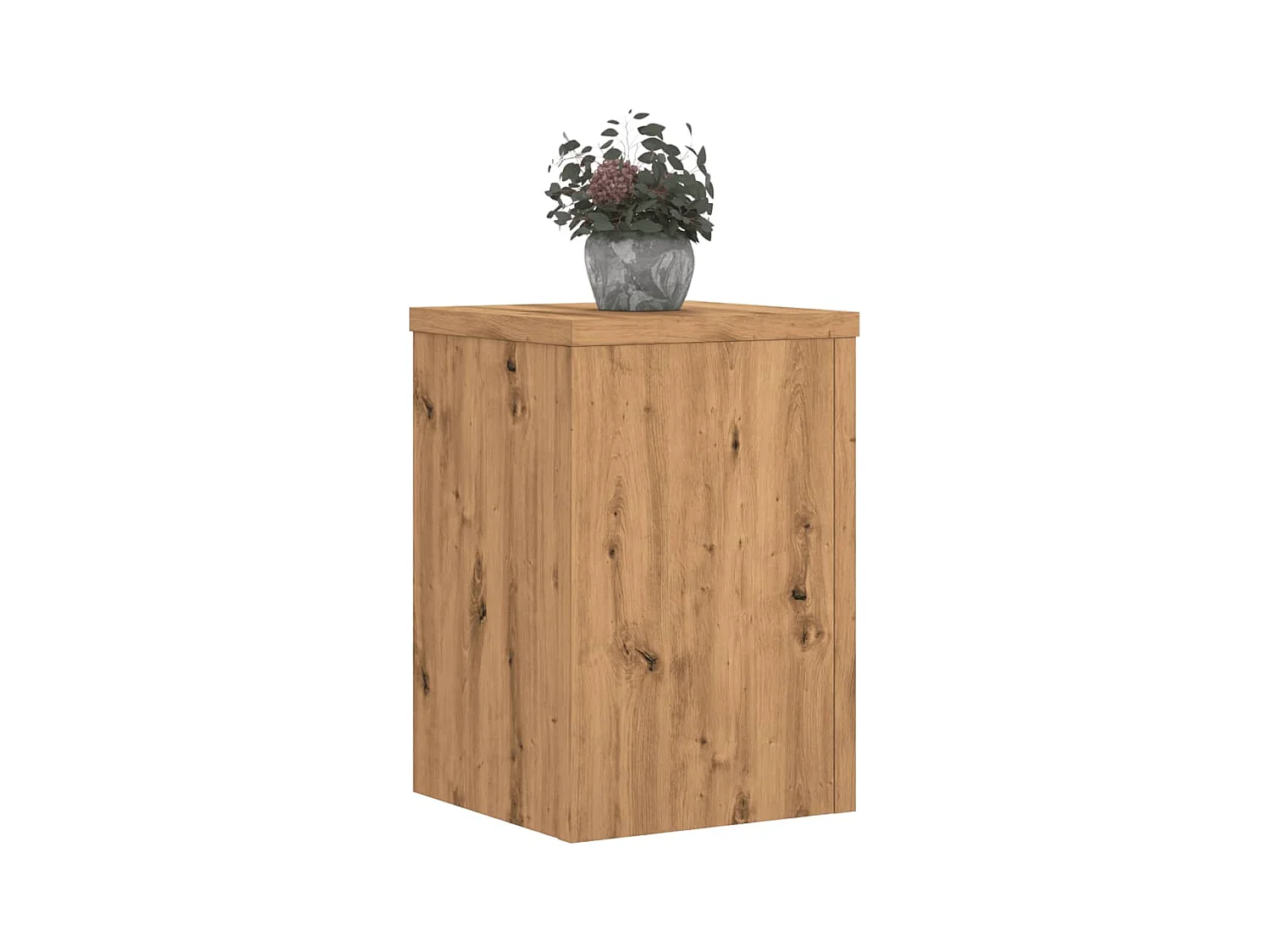 Plantenstandaards 2 stuks Eiken Craft Engineered Wood