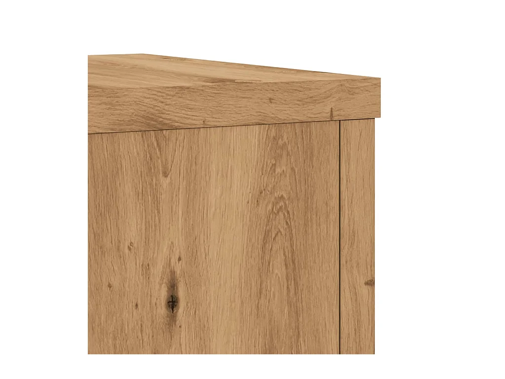 Plantenstandaards 2 stuks Eiken Craft Engineered Wood