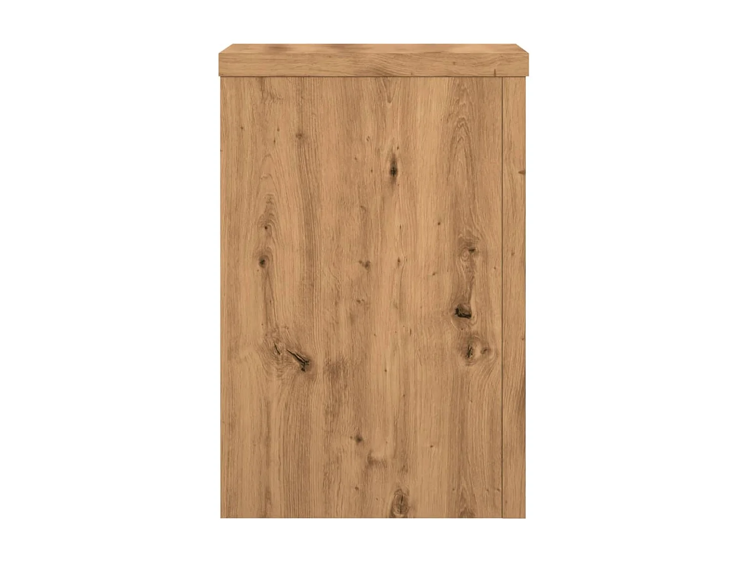 Soportes para plantas 2 piezas de madera de ingeniería de roble artesanal