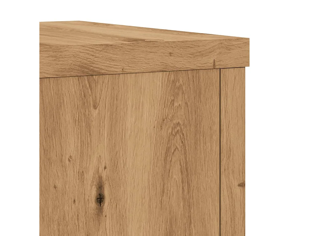 Soportes para plantas 2 piezas de madera de ingeniería de roble artesanal