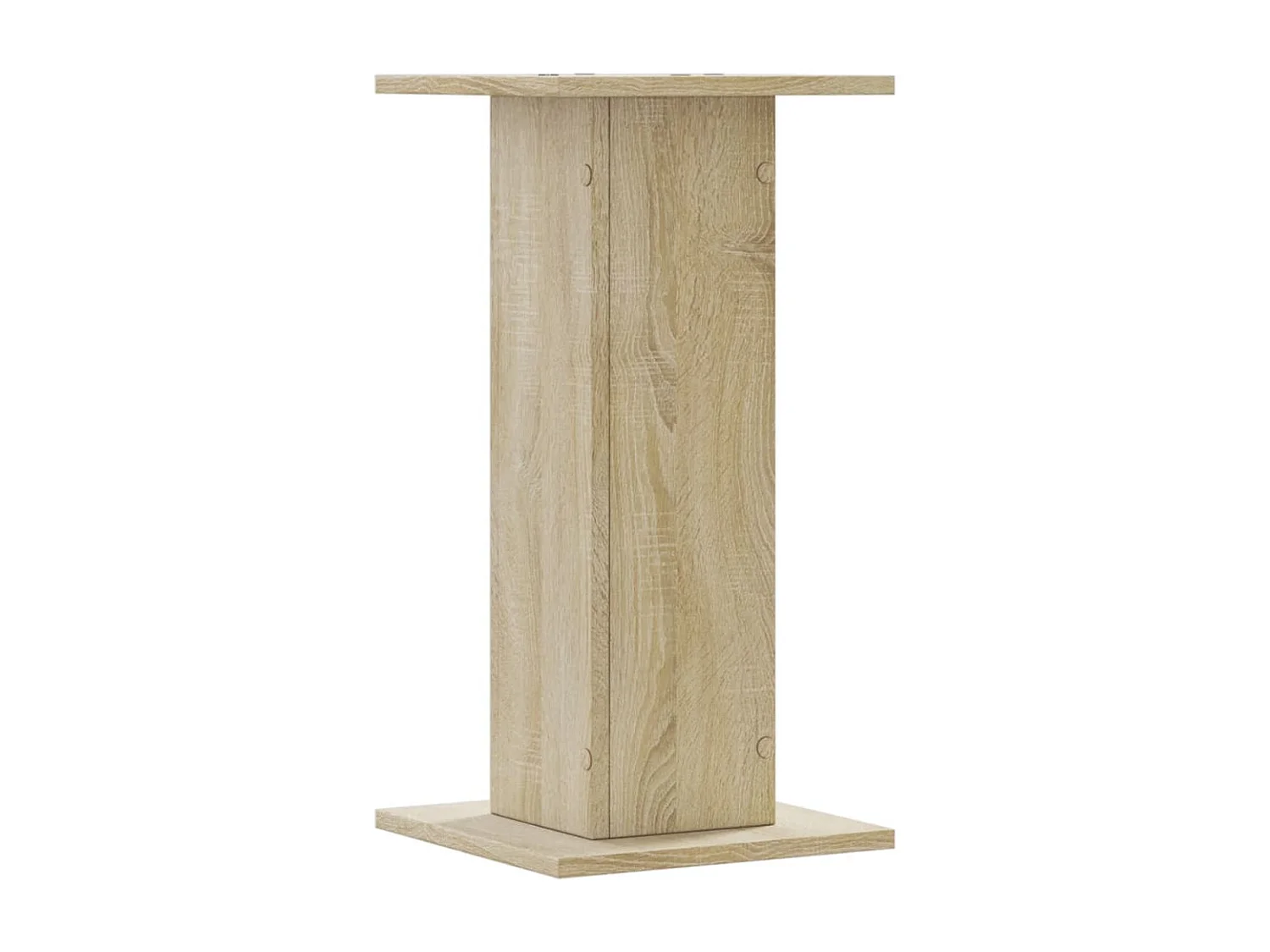 Soportes para plantas 2 piezas de madera de ingeniería de roble Sonoma