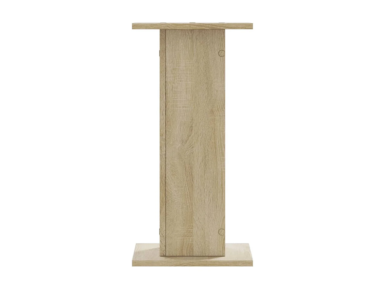 Soportes para plantas 2 piezas de madera de ingeniería de roble Sonoma