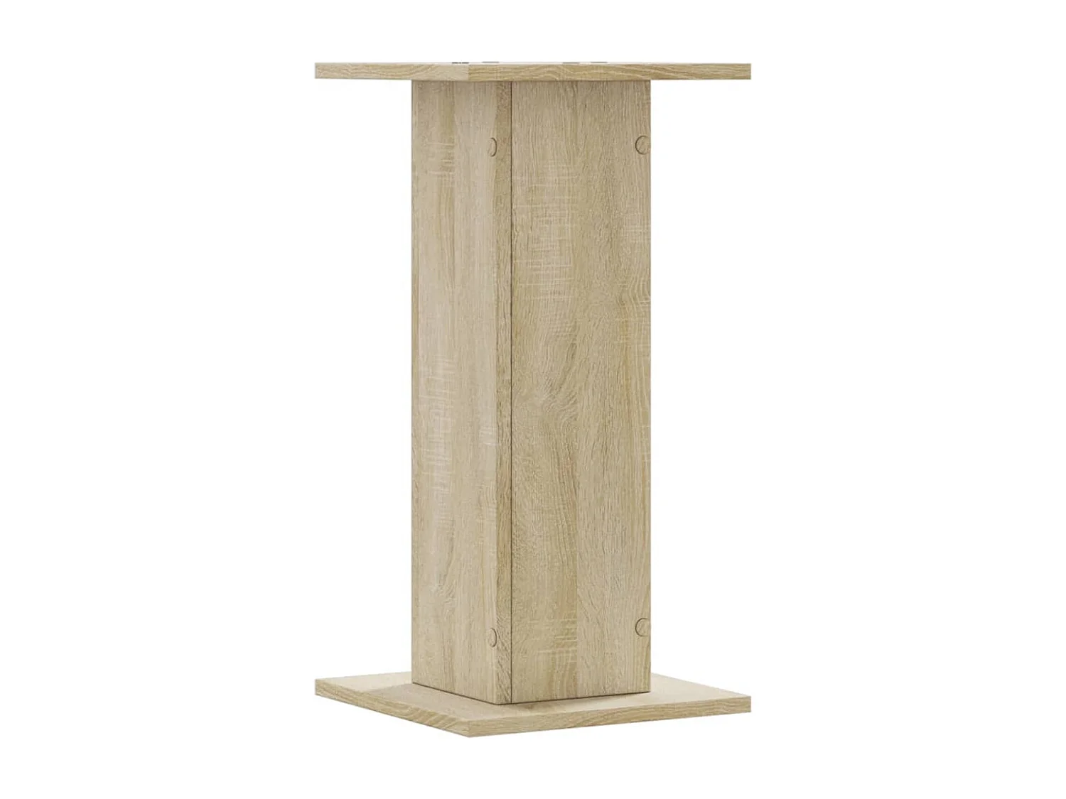 Soportes para plantas 2 piezas de madera de ingeniería de roble Sonoma