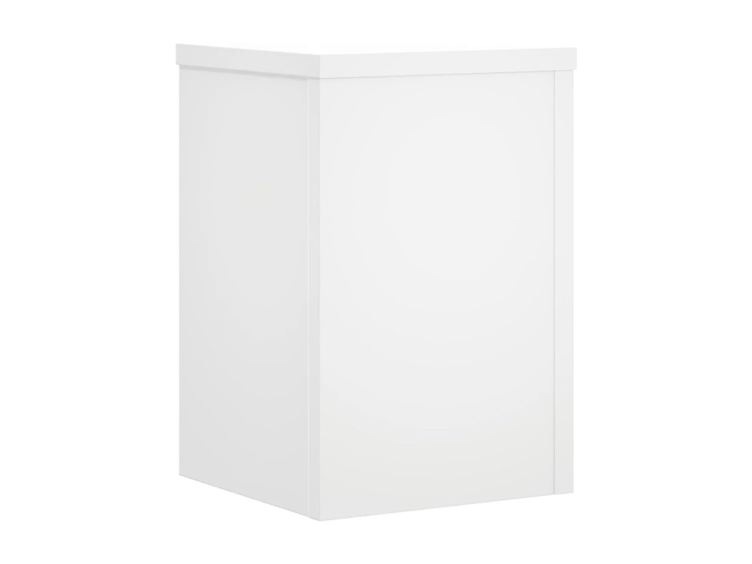 Plantenstandaards 2 stuks wit 20x20x30 cm bewerkt hout